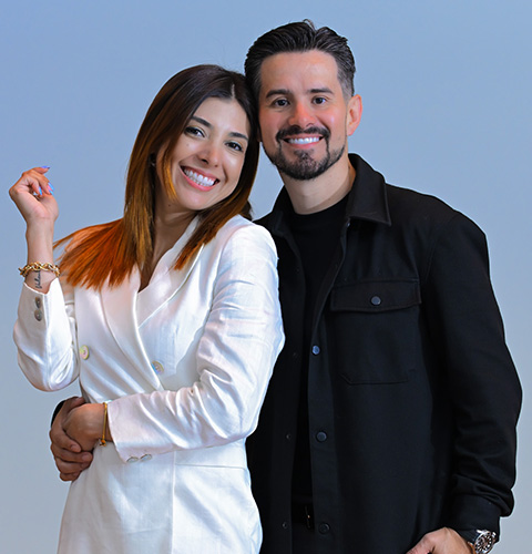 Cashito y Ale Luna